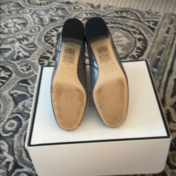 White House Black Market Silver Ankle Boots with Modern Design - Picture 6 of 10